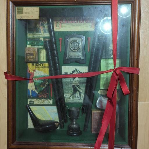 アンティークゴルフ デコパージュ