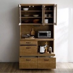 LOWYA 食器棚　定価79,990円　[幅101] 