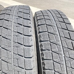 車のパーツ タイヤ、ホイール148/80 13R スズキ純製　ワゴンRの画像