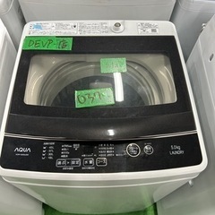 早い者勝ち大セール‼️‼️＋ご来店時、ガン×2お値引き‼️AQUA(アクア) 2018年製 5.0kg 洗濯機?