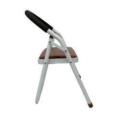 24C344_ジ 折りたたみ椅子 楽々チェア BR-128R 耐荷重80kgの画像