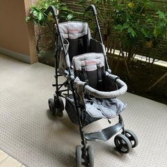 <無料>二人乗りベビーカー