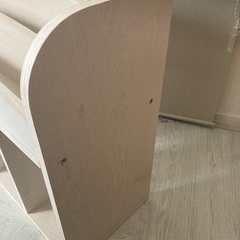 【美品】表紙が見える絵本棚 　ホワイトオーク　幅63.6cm×奥行き29cm×高さ60cmの画像