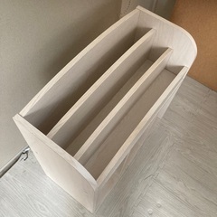 【美品】表紙が見える絵本棚 　ホワイトオーク　幅63.6cm×奥行き29cm×高さ60cmの画像