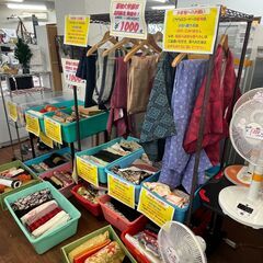 どりーむ天保山店　着物市開催♪　帯　着物　各１点　33円均一！