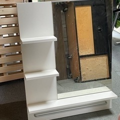 IKEA イケア LILLÄNGEN ミラーキャビネット 鏡 洗面　棚　壁掛け鏡の画像