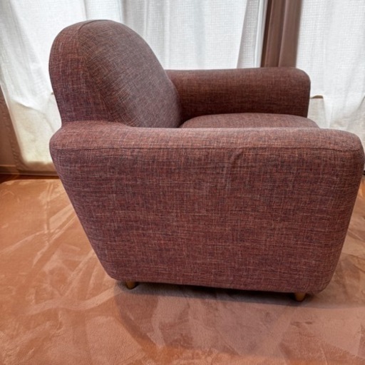 フランフラン　家具 ソファ 1人掛けソファ　ヌボラ