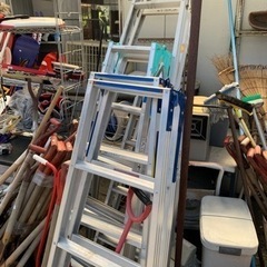 アルミ製脚立いろいろの画像