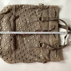 スタッズ　バック　2way  ショルダー&ハンドバックの画像