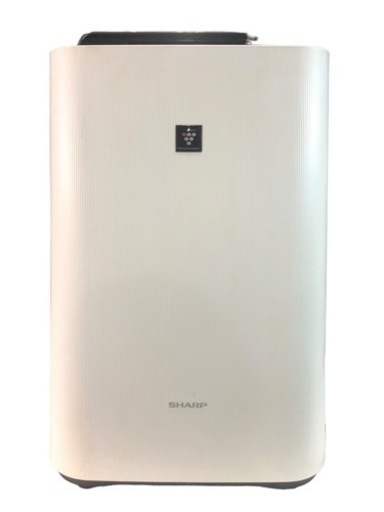 SHARP シャープ 加湿空気清浄機 KC-M401-W 2017年製 空気清浄機 ホワイト プラズマクラスター 可動品 現状品 100V 中古家電 JET