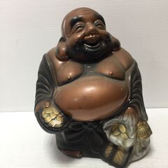 ○【0円あげます！】布袋様 貯金箱 和風人形 置き物 日本人形 ...