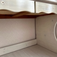 カントリー 机　勉強机の画像