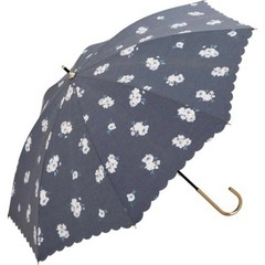 【Wpc.】日傘 T/C遮光ピュアリティフラワー 50cm 晴雨...