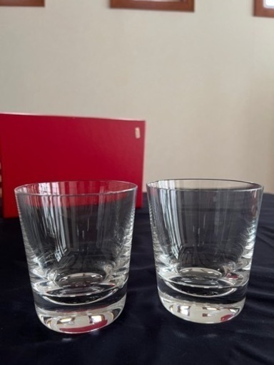 バカラ　タンブラー　ペアグラス　未使用に近い