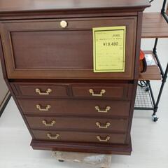 ★ジモティ割あり★マルニ 4段DESIGNライティングデスク BR 現状訳あり 高さ(H)102× 幅(W)75× 奥行(D)39cm【joh1418】