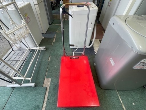 【リサイクルサービス八光】liftdaishasy15 (レッド) 油圧式昇降台車 リフトカート