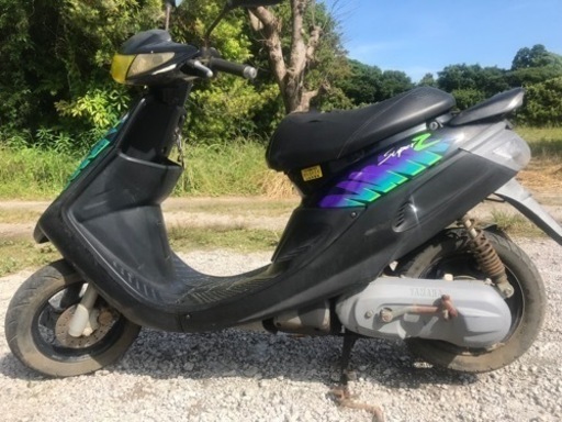 ヤマハ　　ジョグ　スーパーZ 2スト　不動　キック降ります　販売証明書