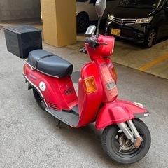 和製ベスパ　スズキ　ジェンマ125 　バッテリー新品　自賠責保険付きの画像