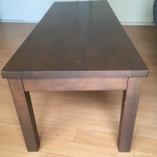 無印良品　MUJI　Birch Low Table Brown 2007　家具 オフィス用家具 机