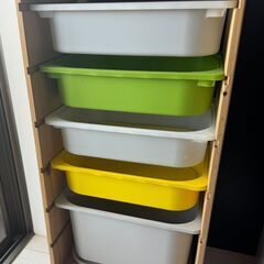 IKEA　子供用　棚　シェルフ　TROFAST トロファストの画像