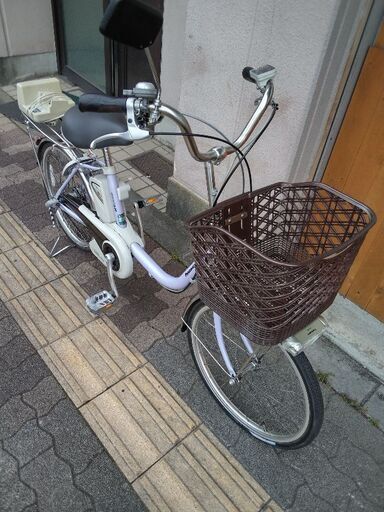 電動自転車Panasonic Lithium vivi SS 20パープル　E⚫️ SOLD OUT】電動自転車 パナソニック VIVI SS 20インチ 3.1Ah