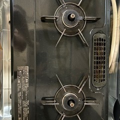 0円　ガスコンロ　２口　の画像