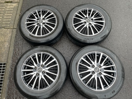 15インチ　アルミホイール4本セット　ノート　アクア　コンパクトカー等に