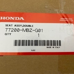 ホーネット600 純正シートの画像