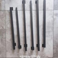 早い者勝ち‼️最終価格‼️新品未使用 合計510cm アイアン 手摺 ブラック の画像