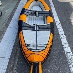 スターンズ インフレータブルカヌーIK140の画像