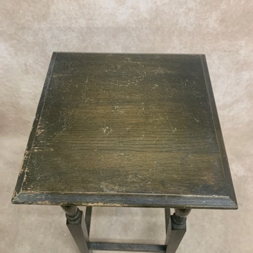 台　レトロ　花台　飾り台　高脚　飾台　脚長　古道具　中古