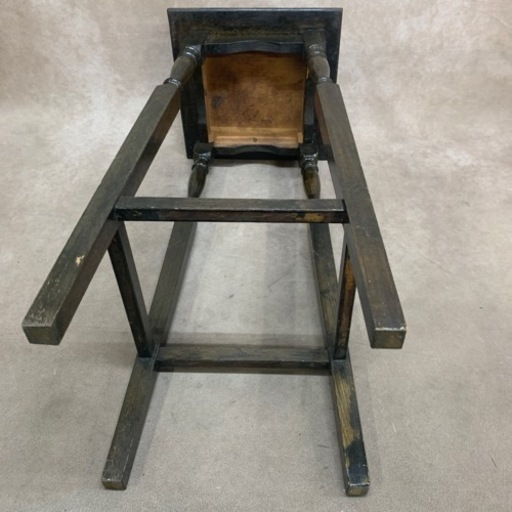 台　レトロ　花台　飾り台　高脚　飾台　脚長　古道具　中古