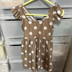 110センチ女の子水着ー中古品ー綺麗です。