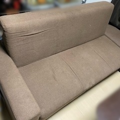 【急募】6/8、6/9引き渡し可 家具 ソファ 3人掛けソファの画像