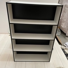 本棚、カラーボックス