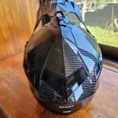 [NEW] ダートバイクヘルメットカーボン  [緊急]の画像