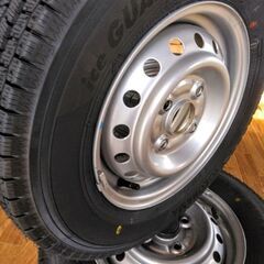 YOKOHAMAスタッドレスタイヤ145/80R12（お譲り先が...
