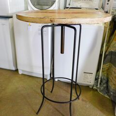 【JM062】カウンターテーブル カフェテーブル 高さ96cm コーヒーテーブル ハイテーブル 丸テーブルの画像