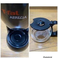 ティファール T-fal CM111870 [コーヒーメーカー ソリッドブラック アプレシア](0522c)の画像