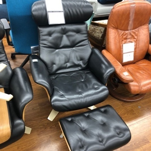 ニトリ　パーソナルチェア　オットマン付　55,000円