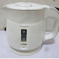 タイガー　電気ケトル〈わく子〉PCF-G060　動作良好　0.6...