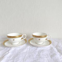 ノリタケ　コーヒーカップソーサーセットの画像