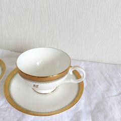 ノリタケ　コーヒーカップソーサーセットの画像