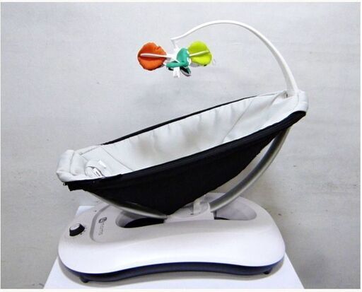 4moms　電動ベビーバウンサー 4M-012-01 ロッカルー クラシック　スイングチェア　コンパクト　音楽再生　ママルー　rockaRoo　きれい