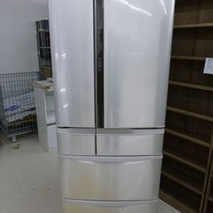 桐生店【現状品】 j6-32 Panasonic 冷凍冷蔵庫 NR-F472V-N 2017年製