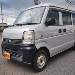 車検８年６月　分割可　4WD　エブリィバン　オートマ　エアコン