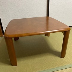 ［取引終了］折りたたみローテーブル①