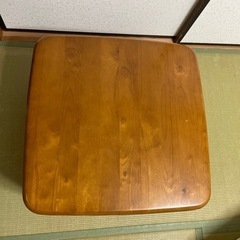 ［取引終了］折りたたみローテーブル①の画像