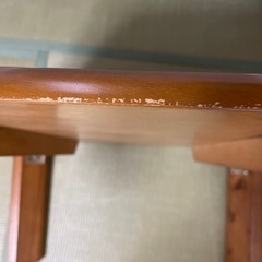 ［取引終了］折りたたみローテーブル①の画像