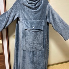着る毛布の画像